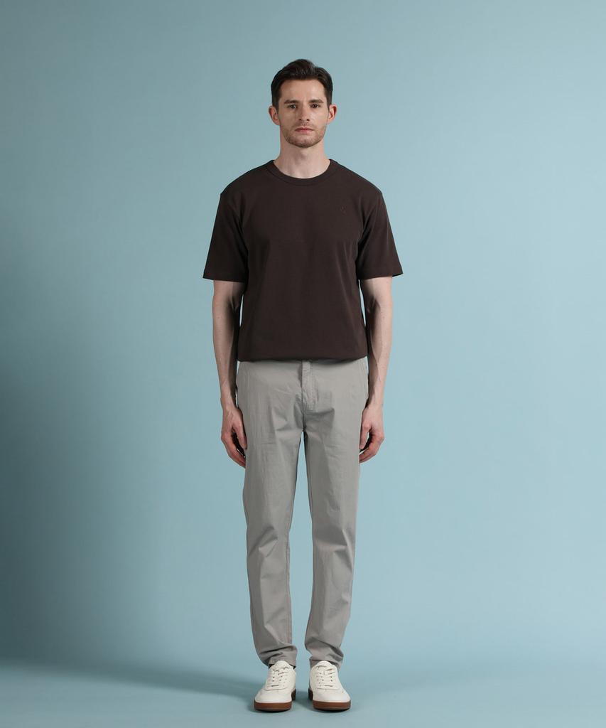 PANICALE Brown Logo Short Sleeve T-Shirt (Type B)