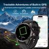 New Dual Band GPS Outdoor Sports Smart Watch Men 1.43" AMOLED Screen 5ATM Waterproof Compass Altimeter Military Smartwatchs