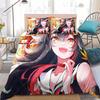 3D Print O-Ookami Mio Bedding Set Soft Comforter Cover With 1/2pcs Pillow Shams For Kids Adults Duvet Cover Microfiber