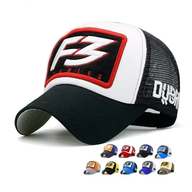 Trucker Mesh New Brand Latest Fresh Fashionable Trendy Caps Male Spring Summer Cool Sun Hat Man Women Popular Baseball Cap Adjustable Cotton