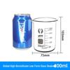 Borosilicate Glass Measuring Beaker Set: 50ml, 100ml, 250ml, 500ml