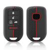 Custodia protettiva in silicone per chiavi auto, per Honda CRV, CR-V Fit, Civic, Accord, HR-V, HRV City, Odyssey, XR-V