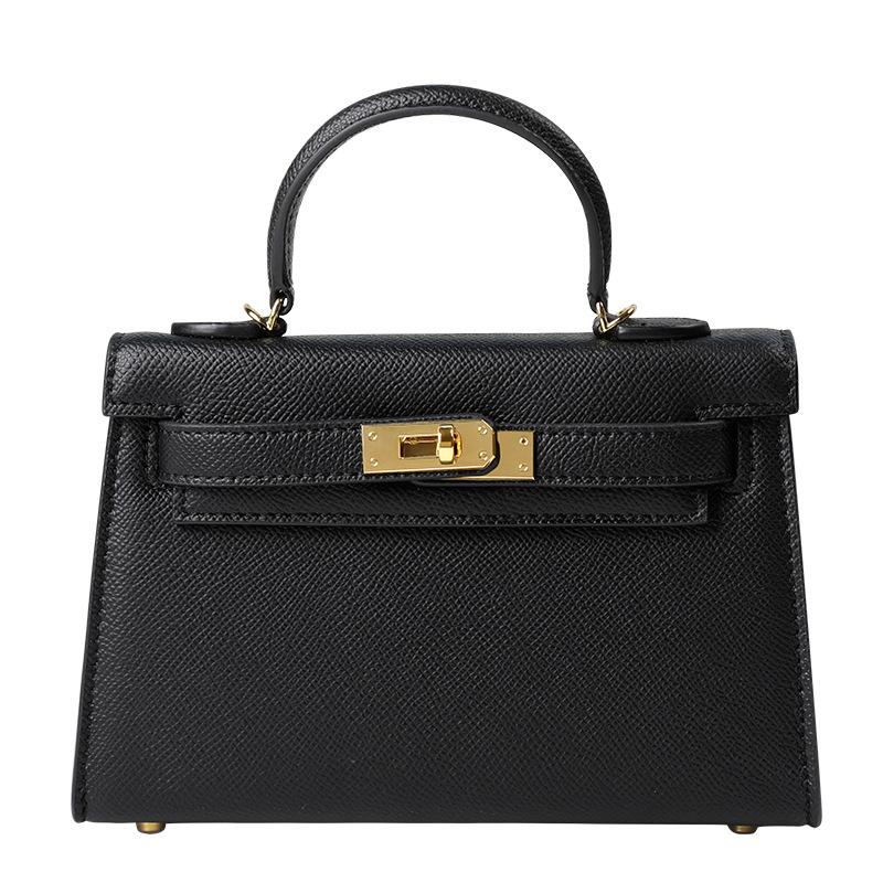 Die zweite Generation Tasche Rindsleder Handflächenmuster Leder Damen Tasche High-End Mini Handtasche Kleine Vielseitige Schulter Umhängetasche