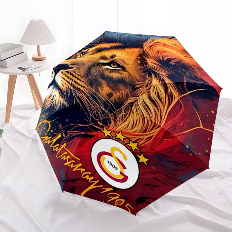 1pc Football Team (28) Umbrella, Sun Protection, And UV Shielding. It Has Eight Sturdy Ribs for Outdoor Use And Perfect Gift