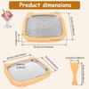 Rolled Ice Cream Maker Cold Sweet Fried Ice Pan DIY Household Frozen Yogurt Maker for Homemade Stir Fry Ice Tray