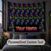 Custom Name Text Tapestry,Among Us Decorative Wall Hanging, Background Tapestry For Home Bedroom