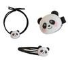 Mini Panda Hair Clip Hair Tie Accessories Sweet Funny Hairpin Women Girls Ladies