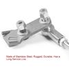 Transfer Case Linkage kit Compatible with Jeep for Cherokee XJ for Comanche MJ 1986-2001, Stainless Steel Easy Install Version