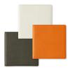 QUOVADIS genuine leather notebook cover 16 x 16 cm orange QUOVADIS qv16x1630or (cowhide) "Tail"