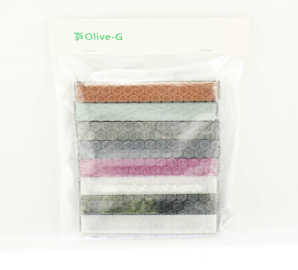 Knife Sharpening and Finishing Stone Set and Finishing Stones Olive-G (8 types) Coarse, Medium,