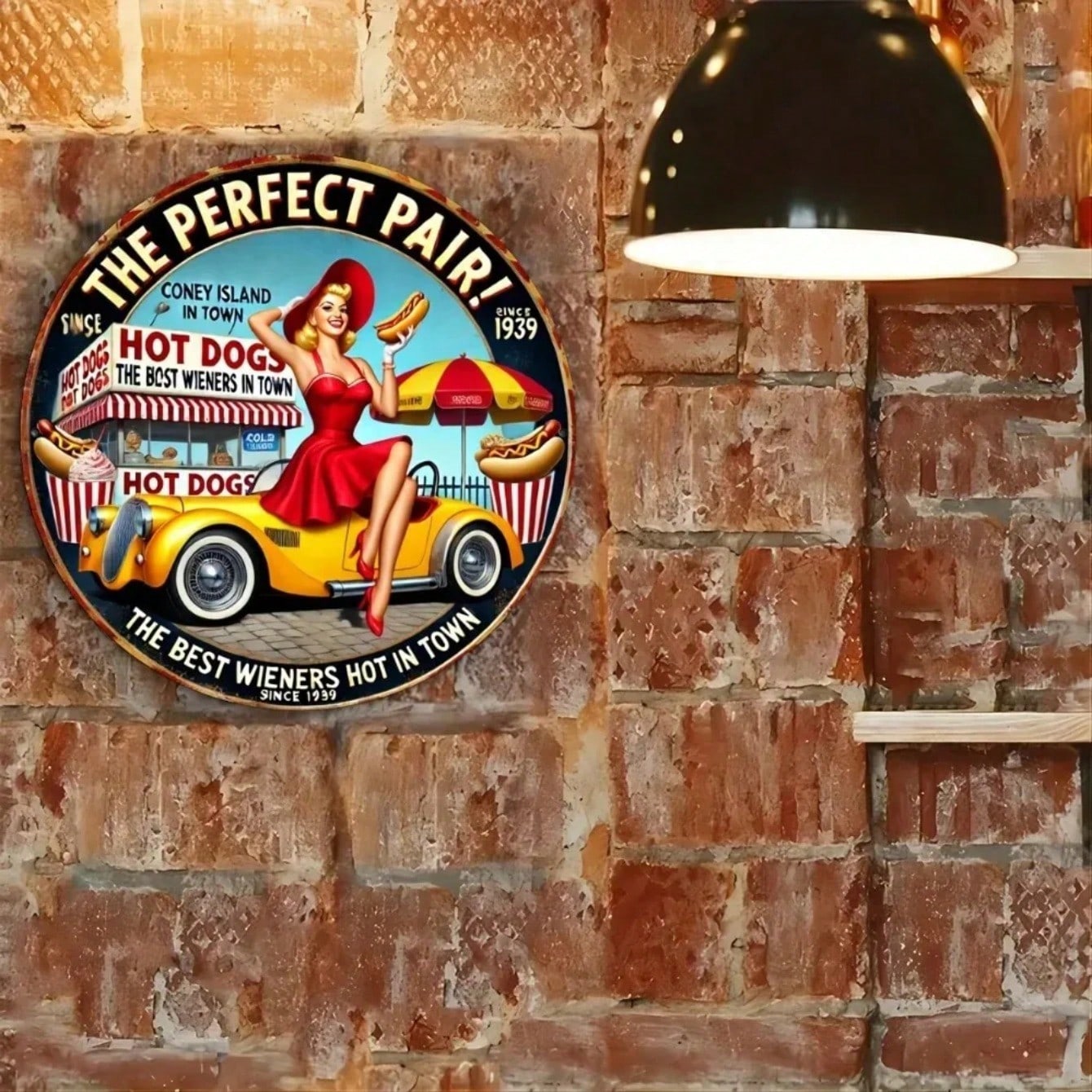 

Vintage Engine Oil Metal Sign Retro Wall Decor Home Cafe Bar Office Shop TYA37405-20x20cm різнокольоровий