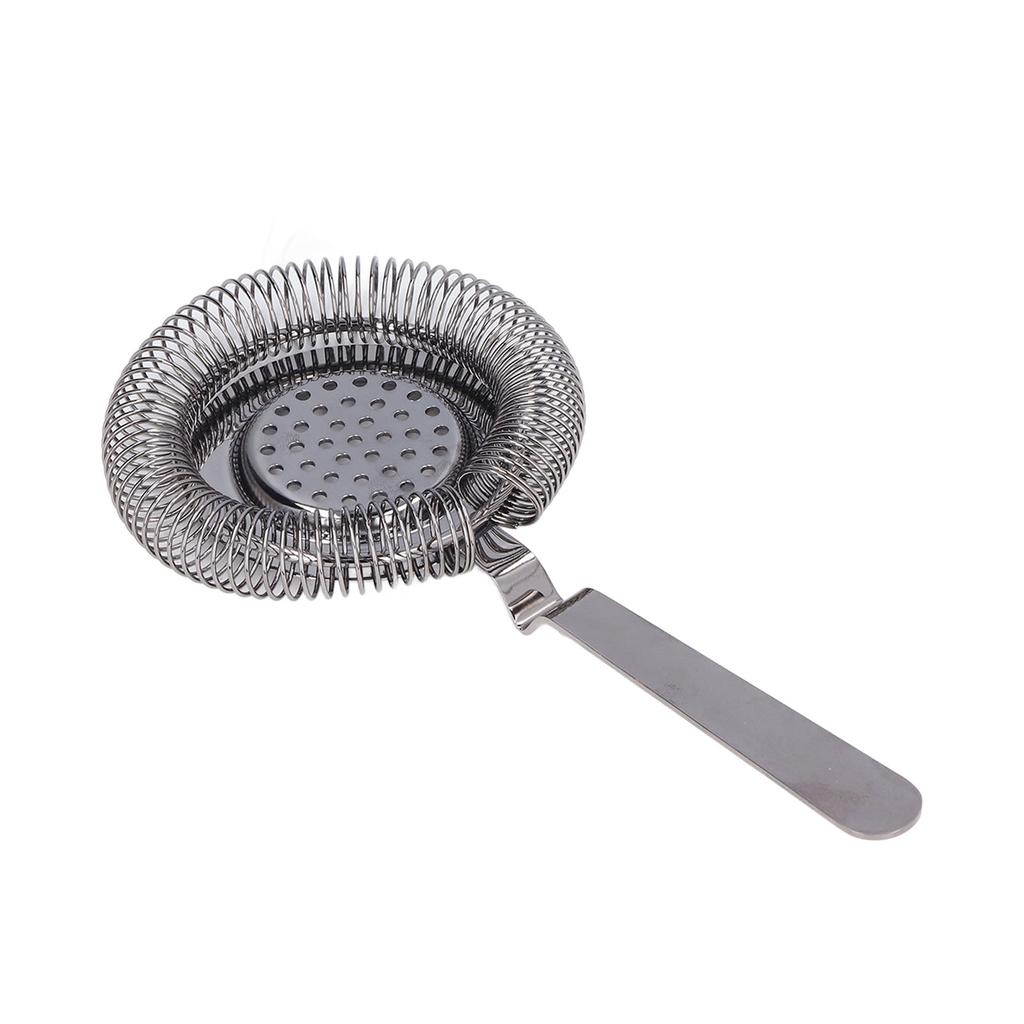 Bar Strainer Fine Filtering Professional Stainless Steel Cocktail Strainer for Bartending Restaurant Party