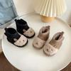 Warm Winter Toddler Snow Boots Boys Girls Thick Fleece-Lined Ankle With Non-Slip Rubber Sole
