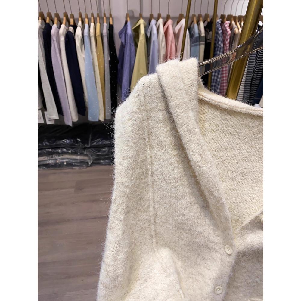 Dimanaf 2025 Plus Size Autumn Women Solid Sleeveless Vest Sweaters Knitting Buttons Casual Style Loose Sweater