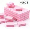 50Pcs Professional Mini Nails Art Buffer File 100/180 Sandpaper Manicure Tips Care File Sanding Polishing Accessories Tools