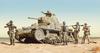 PLATZ Italeri WW2 Italian Carlo Armato Serie I with Infantry Figure Plastic Model IT6543 1/35 M14/40 (Tank)