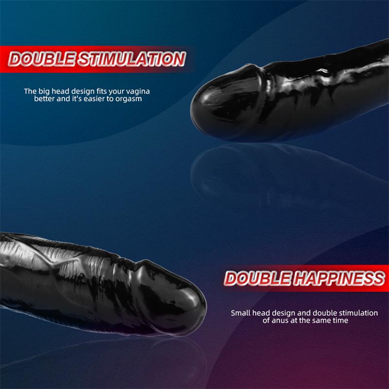 Double-headed Dildo Anal Plug Masturbation Device Female Backyard Alternative Toy Dildo Adult Products