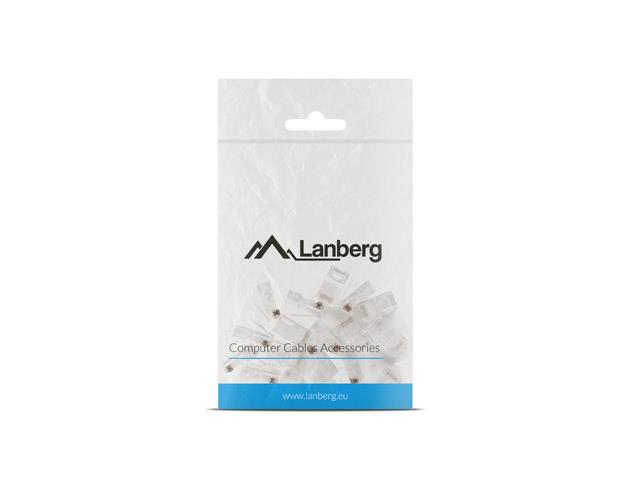 Wtyk sieciowy Lanberg PLU-5020 RJ-45 8P8C kat. 5e UTP 20 sztuk