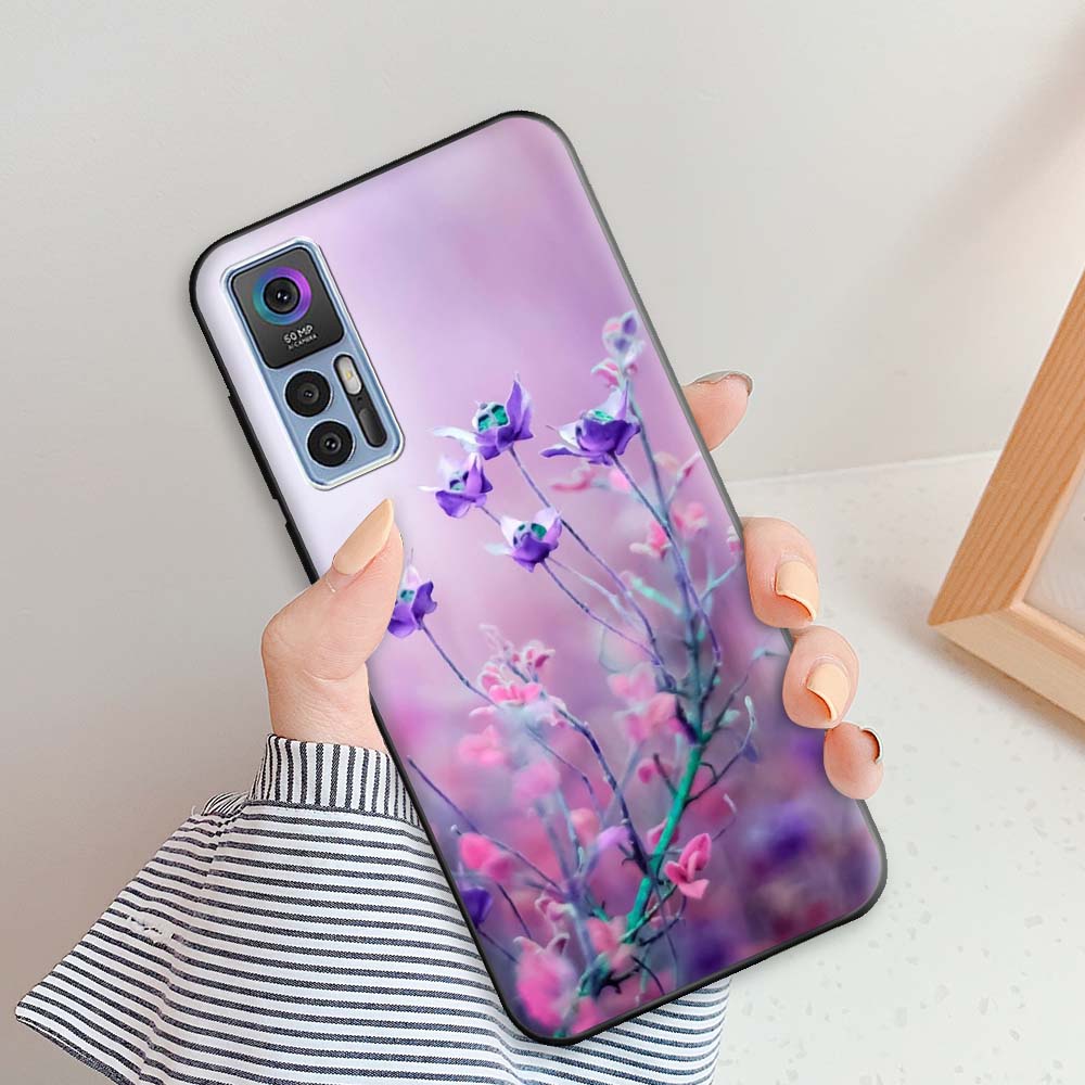 For TCL 30 Plus Case TCL 30 5G Luxury Silicone Back Cover Cases for TCL30 30Plus Shockproof Bumper Fundas TCL 30 5G Phone Bags