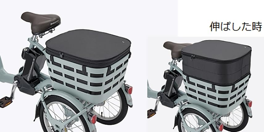 Bridgestone Square Basket Cover (Rear) BL (Black) RBC-FR P6501 A463032BL