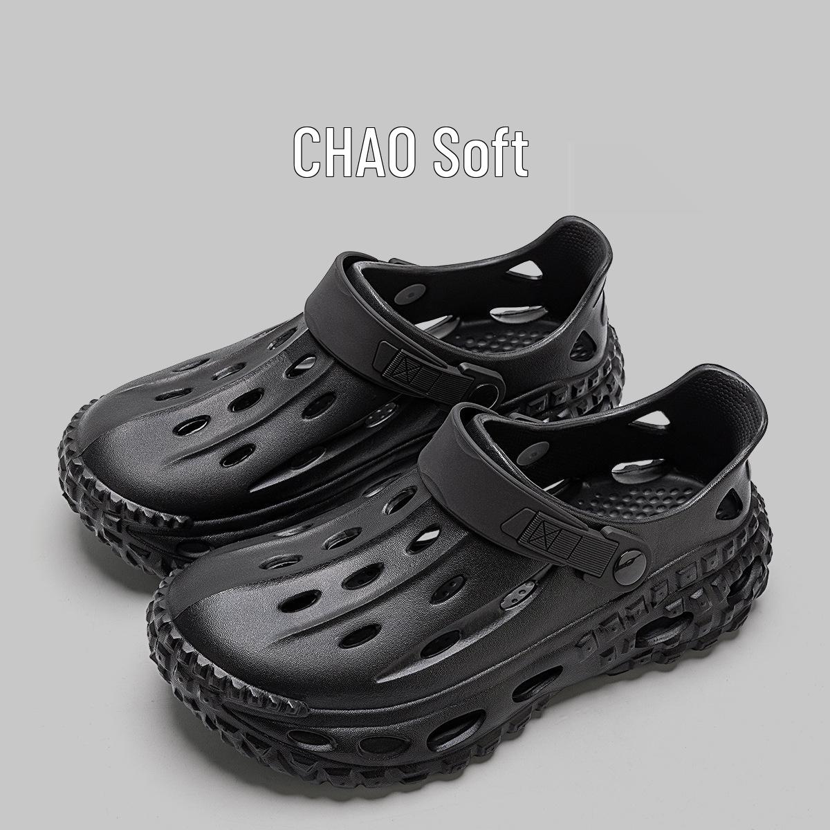 Men s 2025 Non-slip Height-boosting Beach Sandals: Wear-resistant, Breathable, Thick-sole Outdoor Shoes 41
