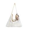 Shoulder bag women's pastoral style water-soluble lace summer gentle fairy large capacity commuter tote bag niche handbag
