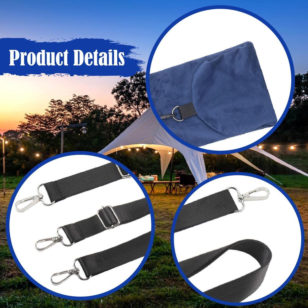 Stuffable Travel Pillow for Extra Luggage Fillable with Clothes Accessories Storage Bag, Carry on