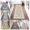 Bohemian Floral Rug Multi Color Foldable Washable Non Slip Carpet for Kitchen Hallway Corridor Living Room Home Decoration