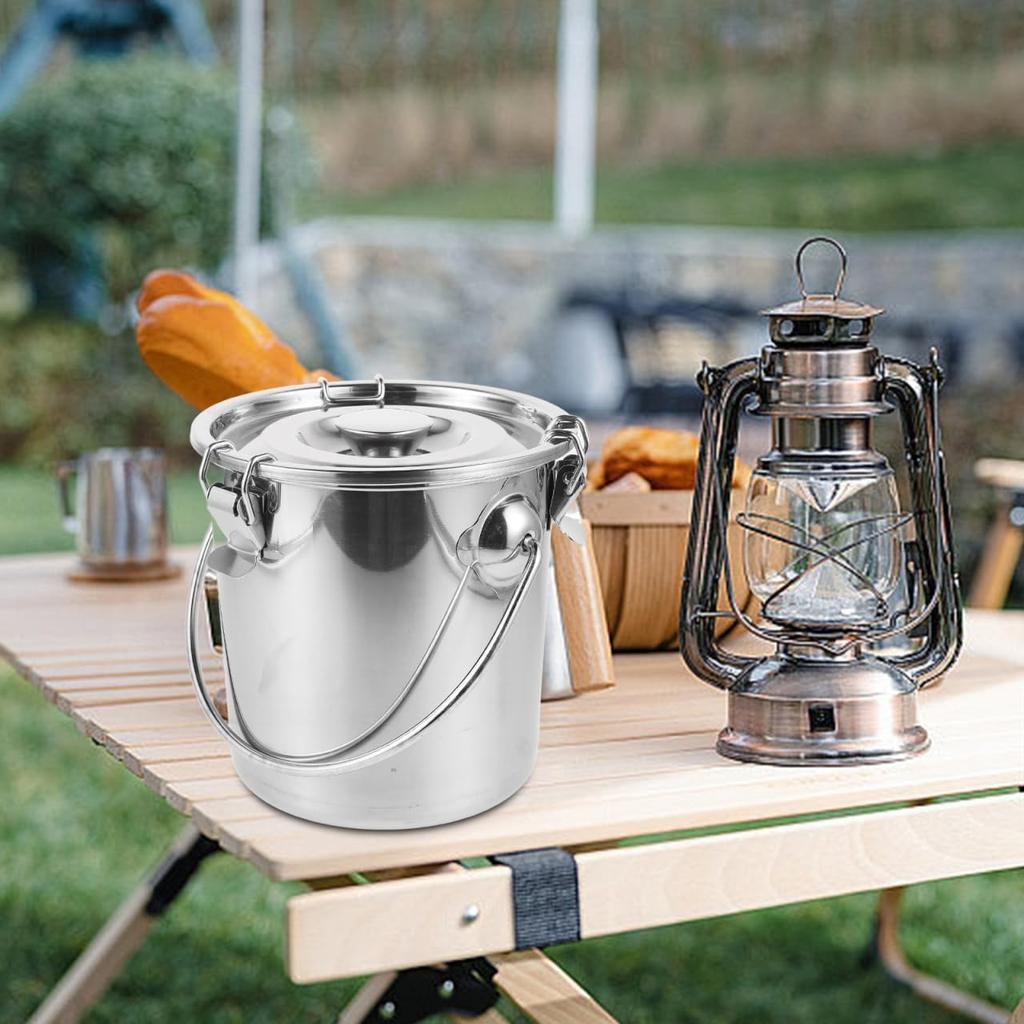 YFFSFDC Instant Fire Extinguisher, Stainless Steel Charcoal Extinguisher, for Camping, BBQs, and Bonfires