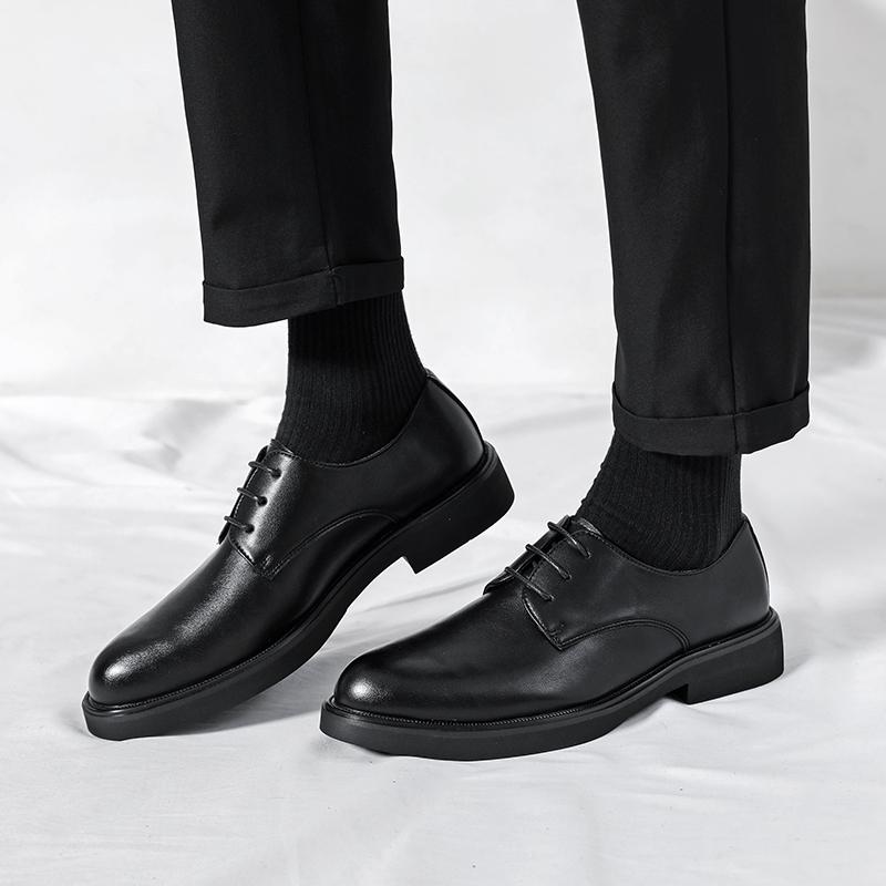 New casual men's leather shoes Comfortable daily minimalist style Office Business Leisure Party Classic hot selling shoes