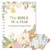 Heiß Spiralgebunden Die Bibel in einem Jahr durch Gottes Wort Ein 52-Wochen-Studium Spiralbibel des Jahres Bibel-Tagebuch Buch für Frauen