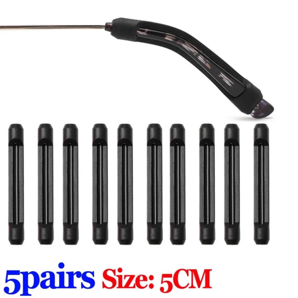 10/20pcs Glasses Anti-slip Silicone Sleeve Eye Frame Leg Drag Fixed Ear Hook Bracket Anti-drop Artifact Glasses Accessories