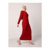 Asymmetrical Crepe Dress With Aller Front And Skirt