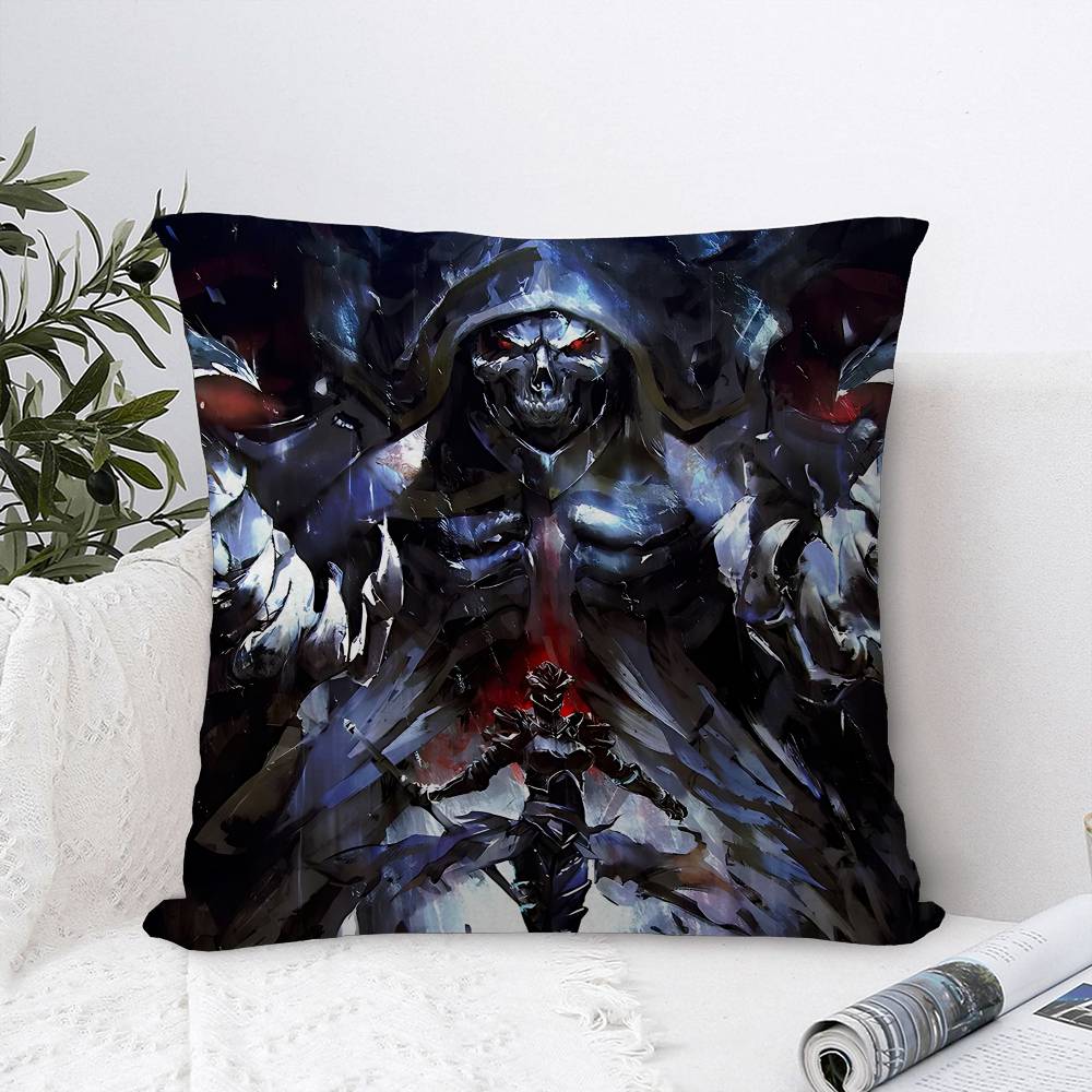 OVERLORD ANIME Pillow Gift Home Office Decoration Bedroom Sofa Car Cushion Cover case x