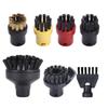 Steam Cleaner Round Brush Kit Replacement Dust Remove Steam Cleaning Brush for Karcher SC1/SC2/CTK10/SC3/SC4