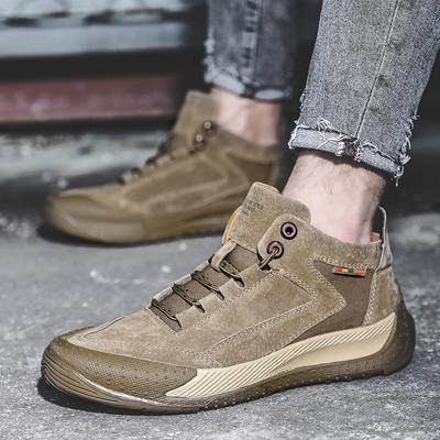 Scarpe casual da uomo Stivaletti da uomo per esterni Stivali western leggeri Scarpe da ginnastica per uomo