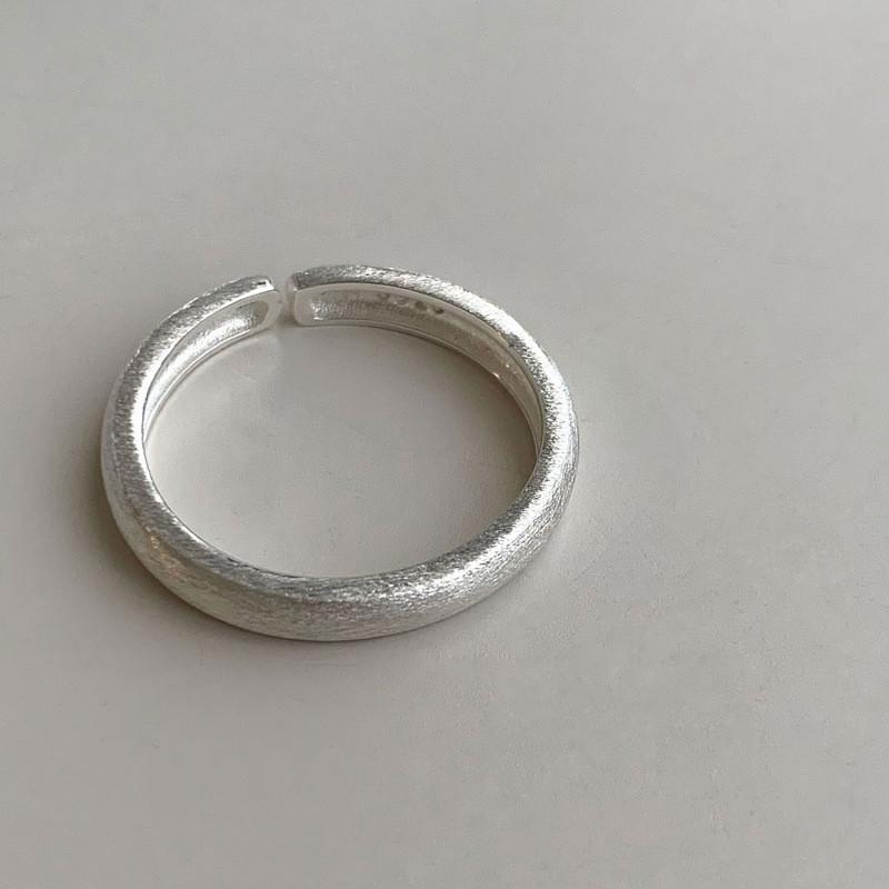 

Adjustable Open Contemporary Copper Ring With Unique Matte Finish For Women Stylish