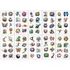 10Pcs Waterproof Football Tattoo Sticker Removable Water Transfer Tattoo Sticker  Sports Event
