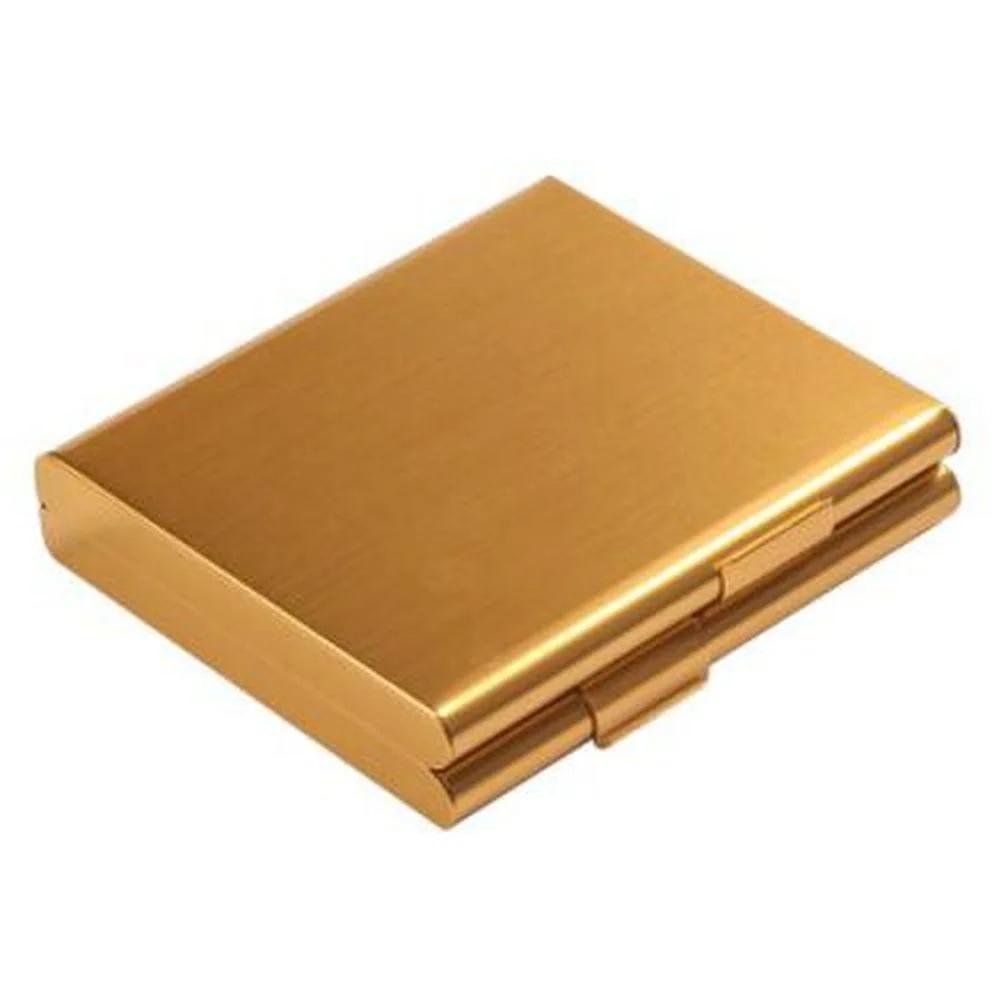 1 Pcs Ultra-thin Clamshell Cigarette Case Aluminum Alloy Creative Mens Personalized Cigarette Case