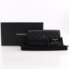 Chanel COCO Mark Matelasse Purse A50096 Black Caviar Skin Women Used