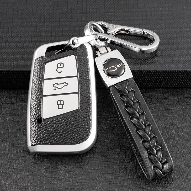 Volkswagen Key Case: 21 New Magotan B8, CC, 19 Passat Protective Shell with Special Buckle