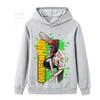 Japanese Anime Chainsaw Man Children Boys Girls Retro Hoodie Cartoon Denji Pochita Funny Graphic Jacket Kids Manga Coat