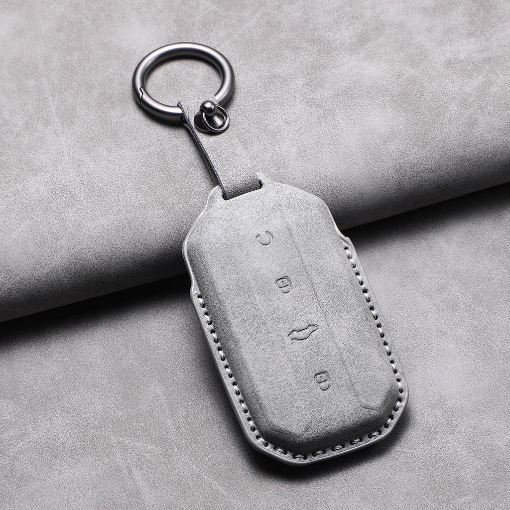 Geely Xingyao 8 Starship 7 Galaxy L7 Genuine Leather Key Case with Lanyard