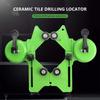Glass Tile Opening Locator Suction Cup Marble Punch Drill Guide Diamond Drill Adjustable Guide Hole Locator