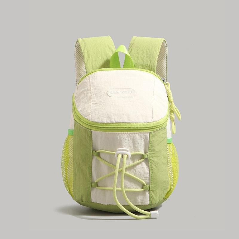 Small Fresh Backpack Women's New Lightweight Outdoor Sports Cycling Bag Versatile College Student Schoolbag