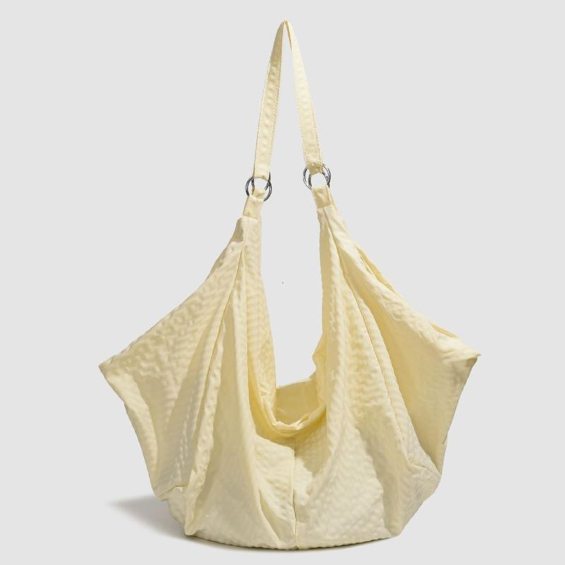 Nylon Canvas Tote Bag Large Dumpling Capacity Casual Commuter Crossbody Bag able Leisure Versatile Single Shoulder Bag