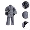2 Pieces 1:12 Male Figure Costume Pants and Coat Miniature for 6'' Inch Figures Accessories