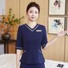 Women's High-End Beauty Spa Technician Pants Set for Head Therapists and Postpartum Recovery.