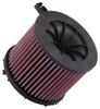K&N Engine Air Filter Power & Acceleration Washable Premium Replacement Car Air Filter Compatible