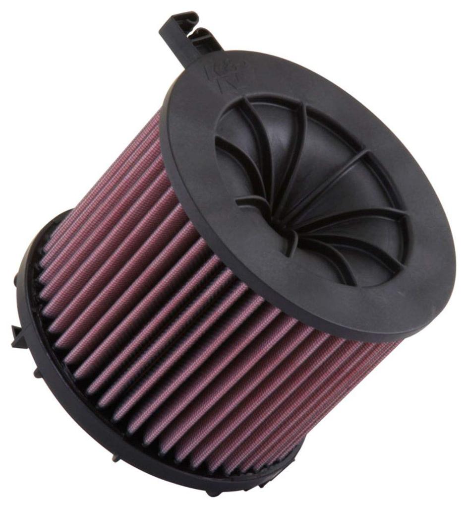 K&N Engine Air Filter Power & Acceleration Washable Premium Replacement Car Air Filter Compatible